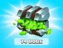 14000 gems