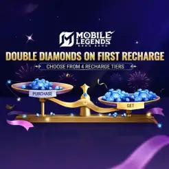 Mlbb Double bonus  diamond
